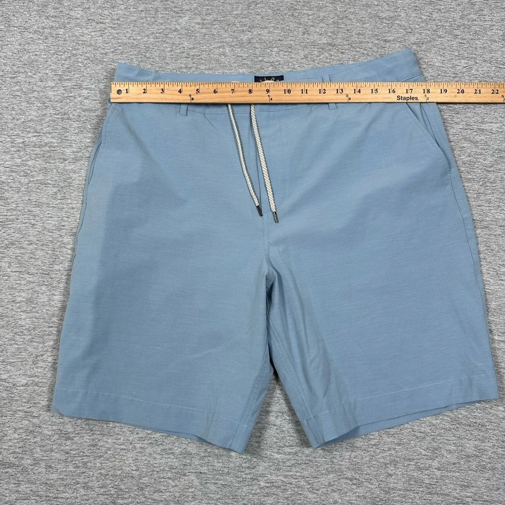 Faherty Shorts Men's Size 35 Blue All Day Hybrid Drawstring Beach Golf Outdoor